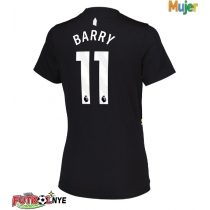 Camiseta Everton Thierno Barry #11 Tercera Equipación para mujer 2025-26 manga corta